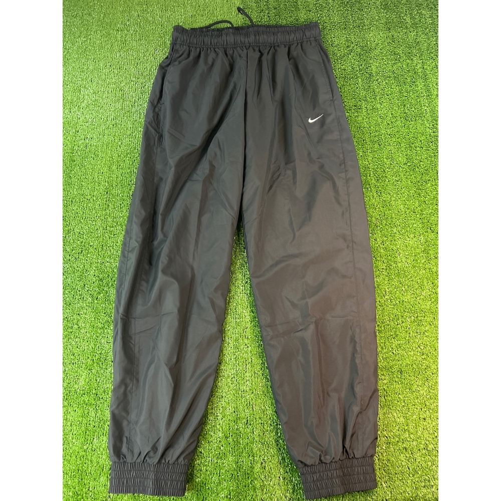 Nike‎ Wmns Black Sportswear Swooshie Jogger Pants Elastic Waist Drawstring MD